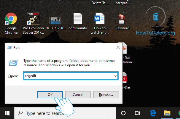 Abrir el Editor del Registro