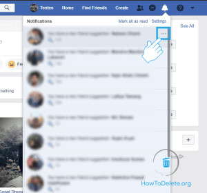 Haga clic en tres puntos icono