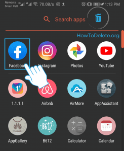 Abrir la aplicación de Facebook