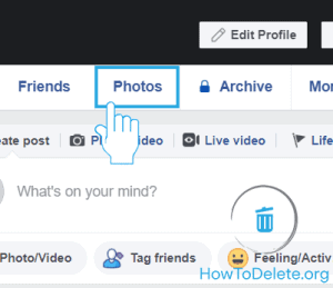 eliminar foto de facebook de forma permanente
