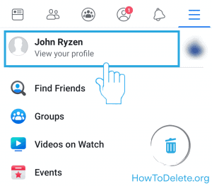 borrar foto facebook movil