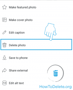 eliminar foto de facebook de forma permanente