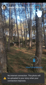 Toque el icono de tres puntos