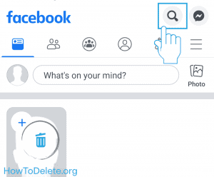 facebook móvil borrar historial de búsqueda
