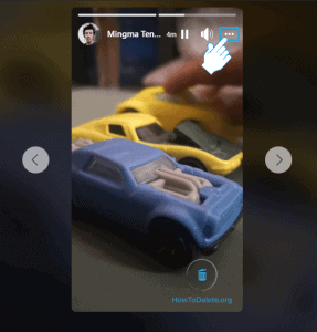 Haga clic en el icono de tres puntos