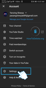 Seleccione Configuración