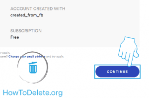 Spotify Eliminar perfil de cuenta