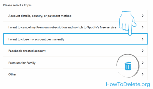 Spotify cierra mi cuenta