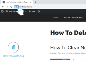 Haga clic en el icono de candado
