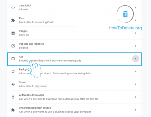 Seleccionar anuncios