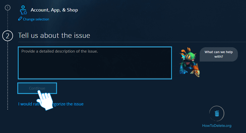 Ingrese la descripción del problema