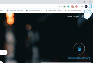 Haga clic en el icono de tres puntos