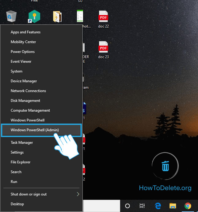 Abra Windows PowerShell