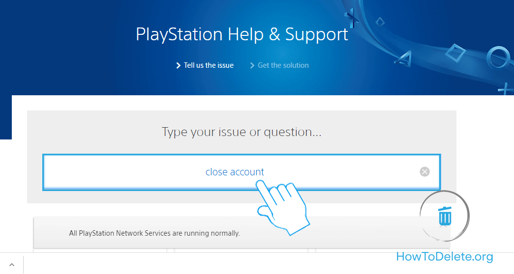 Entrar cerrar cuenta