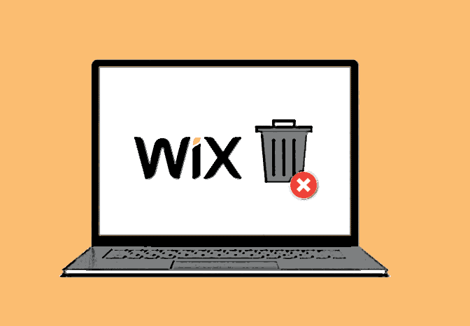 Cómo eliminar una cuenta de Wix