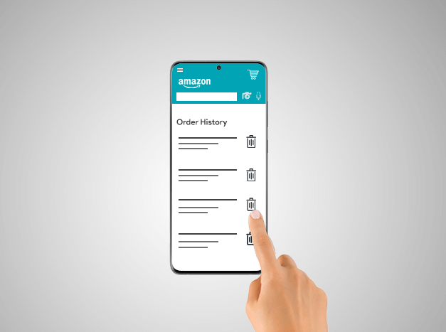 Cómo eliminar el historial de pedidos de Amazon