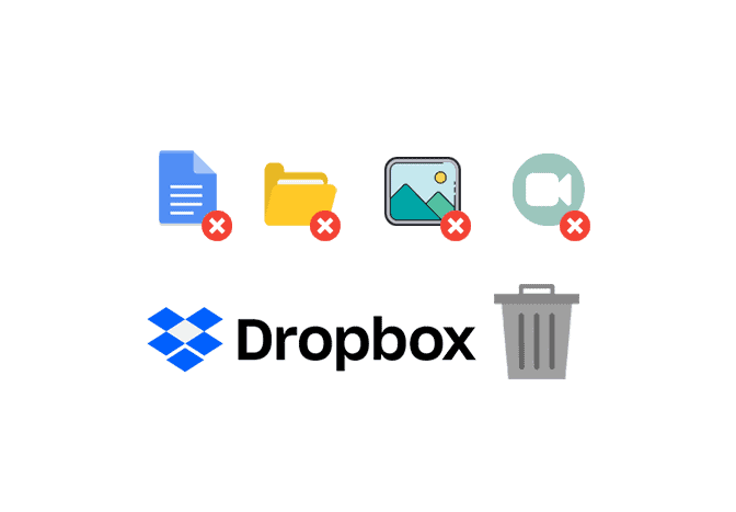 Cómo borrar archivos de Dropbox