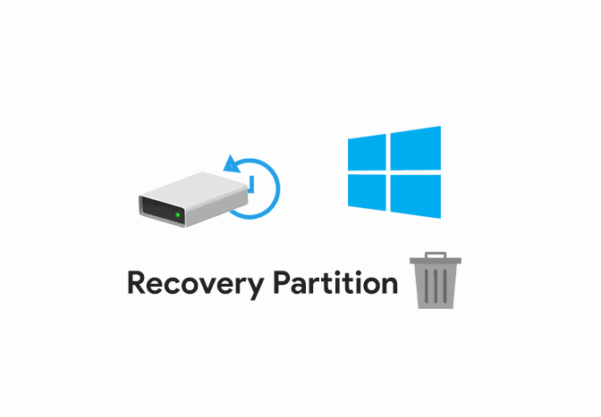 Cómo eliminar la partición de recuperación en Windows