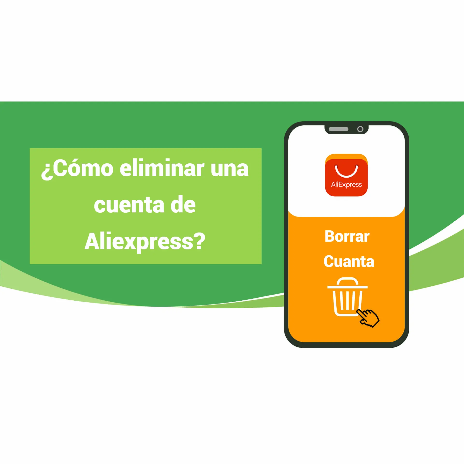 ¿Cómo eliminar una cuenta de Aliexpress?