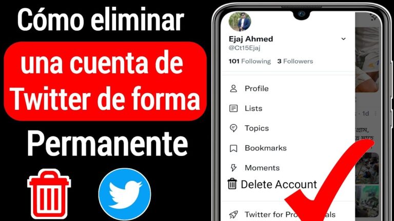 Cómo eliminar una cuenta de Twitter de forma permanente