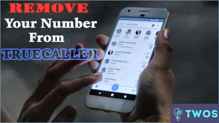 Cómo eliminar una cuenta Truecaller