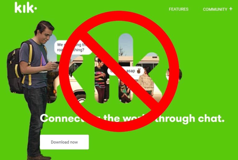 Cómo eliminar o desactivar una cuenta Kik