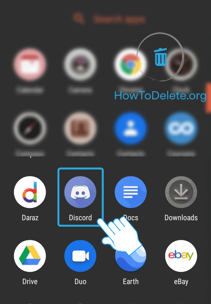 ¿Cómo eliminar todo en Discord? –