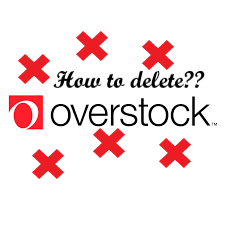 ¿Cómo eliminar la cuenta de Overstock?